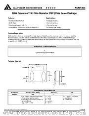 FCRN3031003JA datasheet pdf California Micro Devices Corp