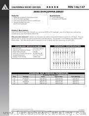 PRN146-Q datasheet pdf California Micro Devices Corp