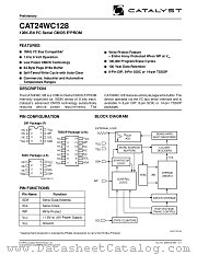 CAT24WC128U14I-TE13 datasheet pdf Catalyst Semiconductor