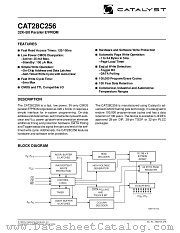 CAT28C256P-15T datasheet pdf Catalyst Semiconductor