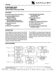 CAT28C257T13-12T datasheet pdf Catalyst Semiconductor