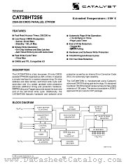 CAT28HT256D-20 datasheet pdf Catalyst Semiconductor