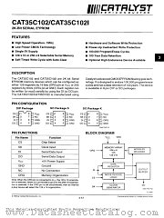 CAT35C102P datasheet pdf Catalyst Semiconductor