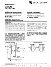 CAT513P-TE13 datasheet pdf Catalyst Semiconductor