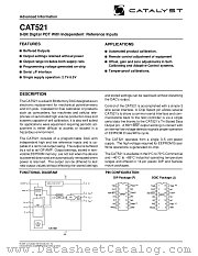 CAT521JI-TE13 datasheet pdf Catalyst Semiconductor