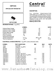 CMPT3649 datasheet pdf Central Semiconductor