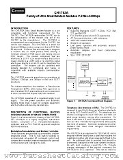CH1782A datasheet pdf Cermetek microelectronics
