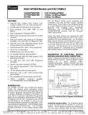 CH1799ETBR datasheet pdf Cermetek microelectronics