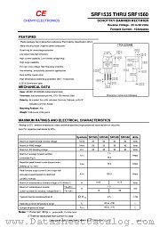 SRF1545 datasheet pdf Chenyi Electronics