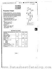 CLA864A datasheet pdf Clairex Technologies
