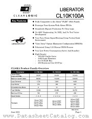 CL10K100AFC484-2 datasheet pdf CLEARLOGIC