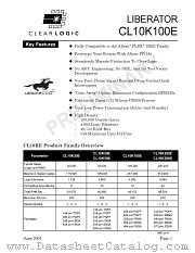 CL10K100EFI256-2 datasheet pdf CLEARLOGIC