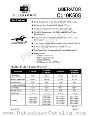 CL10K50SBC356-3 datasheet pdf CLEARLOGIC