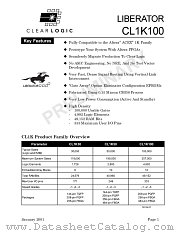 CL1K100QC208-2 datasheet pdf CLEARLOGIC