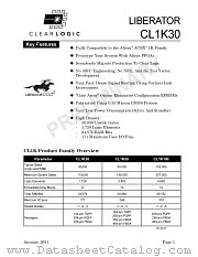 CL1K30TC144-1 datasheet pdf CLEARLOGIC