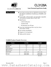 CL3128ATC100-10 datasheet pdf CLEARLOGIC