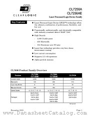 CL7256AETC144-4 datasheet pdf CLEARLOGIC