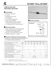 UF3005 datasheet pdf COLLMER SEMICONDUCTOR INC