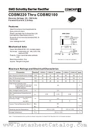 CDBM240 datasheet pdf Comchip Technology