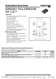 CZRA3043 datasheet pdf Comchip Technology