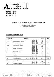 184T2 datasheet pdf Comset Semiconductors