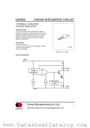 LM7906 datasheet pdf Contek Microelectronics