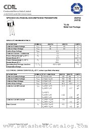 2N3725 datasheet pdf Continental Device India Limited