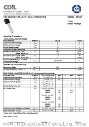 2N5087 datasheet pdf Continental Device India Limited
