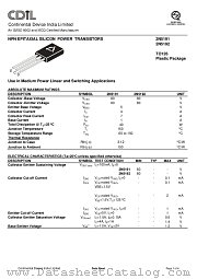 2N5191 datasheet pdf Continental Device India Limited