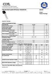 2N5400 datasheet pdf Continental Device India Limited