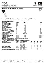 BC369-16 datasheet pdf Continental Device India Limited