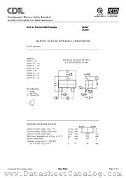 BC807-16 datasheet pdf Continental Device India Limited