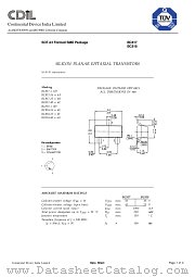 BC818-40 datasheet pdf Continental Device India Limited