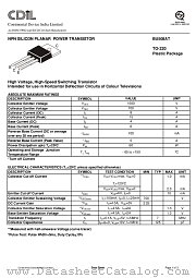 BU508AT datasheet pdf Continental Device India Limited
