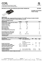 BUF508A datasheet pdf Continental Device India Limited