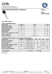 CD1024 datasheet pdf Continental Device India Limited