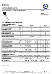 CD965 datasheet pdf Continental Device India Limited