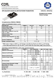 CFD1275P datasheet pdf Continental Device India Limited