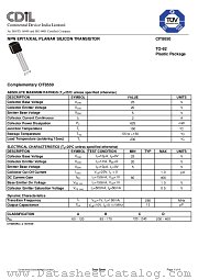 CIT8050A datasheet pdf Continental Device India Limited