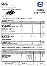 CJF15028 datasheet pdf Continental Device India Limited