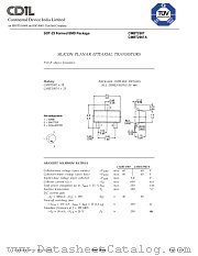 CMBT2907 datasheet pdf Continental Device India Limited
