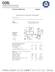 CMBT4401 datasheet pdf Continental Device India Limited