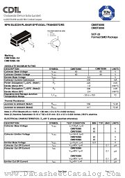 CMBT8098 datasheet pdf Continental Device India Limited