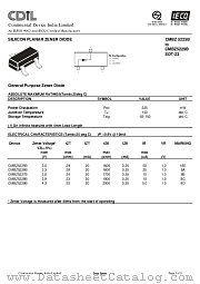 CMBZ5225B datasheet pdf Continental Device India Limited