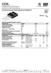 CP1016 datasheet pdf Continental Device India Limited