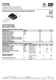 CP1342 datasheet pdf Continental Device India Limited