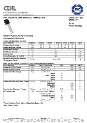 CP502 datasheet pdf Continental Device India Limited
