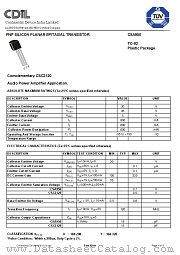 CSA950Y datasheet pdf Continental Device India Limited