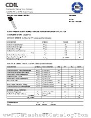CSA984KD datasheet pdf Continental Device India Limited