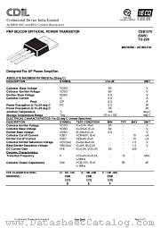 CSB1370D datasheet pdf Continental Device India Limited